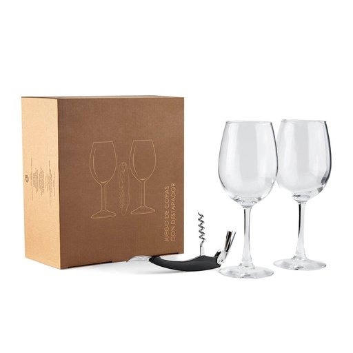 [BAR 035 N] SET DE COPAS COPPOLA